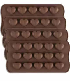 molde bombón corazón con gota - comprar online