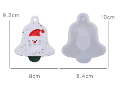 Molde campana papá Noel BM3987 02D3 perfumero