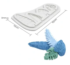 Molde hojas X4 - comprar online