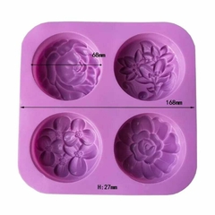 molde jabon flores - comprar online