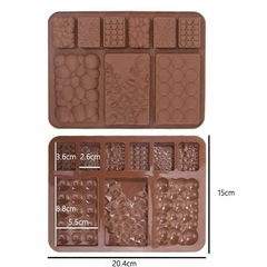 molde para chocolate