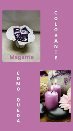 COLORANTE PARA VELA MAGENTA
