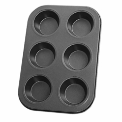 molde mufin metal x6 - comprar online