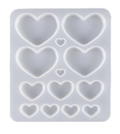 MOLDES CORAZONES VARIOS TAMAÑOS