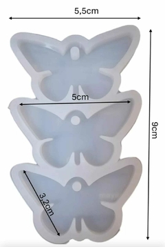 MOLDE MARIPOSAS DIJES X3 BM3097