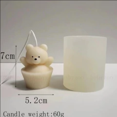 molde silicona osito cupcake bm3122 en internet