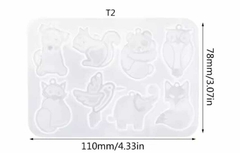Molde dijes animales BM3537 - comprar online