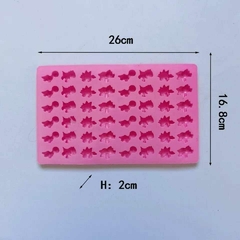 molde mini dinosourios - comprar online
