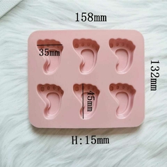 molde pie de bebe - comprar online