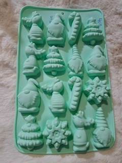 MOLDE NAVIDEÑO FIGURAS MINI - comprar online