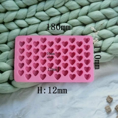 molde mini corazon bombon 2 tamaño EN EL MOLDE - comprar online