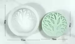 MOLDE CIRCULAR ARBOL DE LA VIDA BM3533 en internet