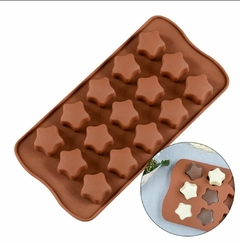molde estrellas mini lisa