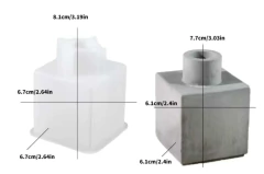MOLDE FLORERO CUADRADO BM3622 - comprar online