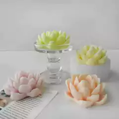 molde flor de loto hojas abiertas 12T7 - comprar online