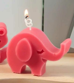 MOLDE VELA ELEFANTE BM2341 - comprar online