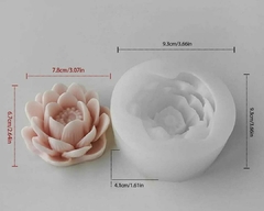 molde flor de loto hojas abiertas 12T7 en internet