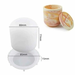 RECIPIENTE CONTENEDOR CON TAPA LISO BM2910 - comprar online