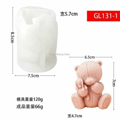 Imagen de MOLDE OSO CON PELUCHE BM3187