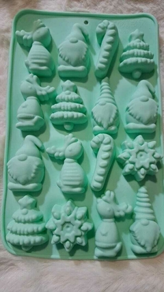 MOLDE NAVIDEÑO FIGURAS MINI