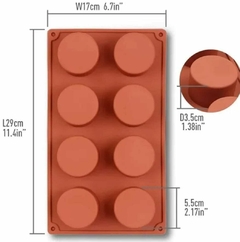 molde pastilla 3.5cm de alto - tienda online