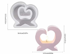 MOLDE PORTA VELA CORAZON BM3610 en internet