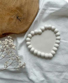 mlde bandeja corazon buble 3642 - comprar online