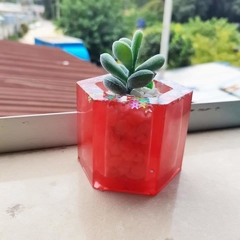 molde de silicona de maseta hexagonal alto en internet