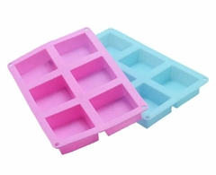 MOLDE 6 PASTILLAS CUADRADAS - comprar online