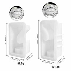 molde porta vela BM2610 - milmoldes.mdq