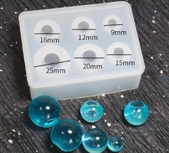 molde de silicona para hacer bolitas