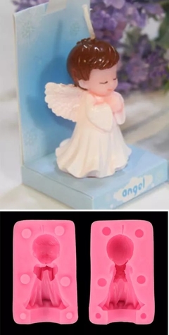 molde de silicona en forma de angel - comprar online