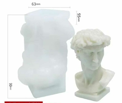 molde silicona busto de david bm 3677 - milmoldes.mdq
