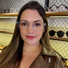 Armação de Grau ZeroSete - Arpoador - Cristal | Design Único e Sofisticado na internet