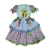 Vestido Caipira Junino Infantil + Tiara - Fantasias Fantástica