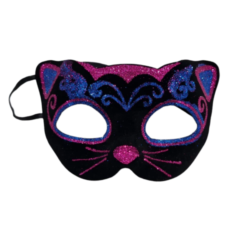 Máscara Pantera Negra Carnaval Feminina