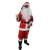 FANTASIA PAPAI NOEL DE ALTA QUALIDADE COM 8 ITENS
