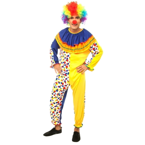 Fantasia Palhaço Adulto Unissex