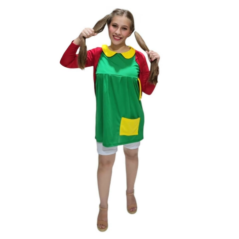 Fantasia Chiquinha Cosplay Adulto Feminino