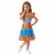 Vestido Junino Laranja Algodão Infantil - loja online