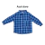 Camisa Junina Xadrez Flanela Algodão Infantil