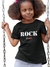 Camiseta Rock Juvenil 10-14 Anos