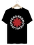 Red Hot - Camiseta Adulto para o Papai Preta