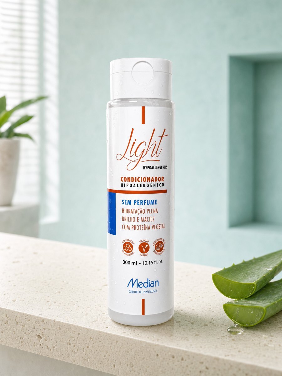 Condicionador Light Hidratação Plena sem perfume com babosa