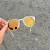 HSTN BRANCO LENTES GOLD CAFÉ - comprar online