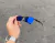 VILÃO PRETO LENTES AZUL ESCURO na internet