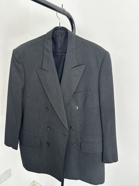 Blazer S over / Paño Gris
