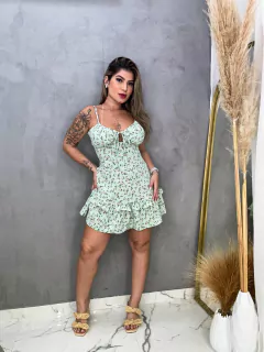 VESTIDO ALÇA FLORES