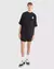 Camiseta Baw Oversized Naval Classy Preta - loja online