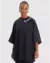 Camiseta Baw Oversized Gothic Preta